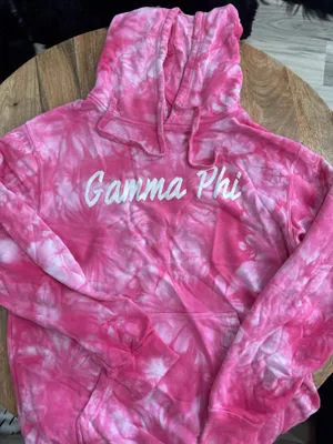 Sorority Hoodie Pink Size L thumbnail 1
