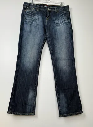 Lucky Brand Men's Dark Blue Bootcut‎ Jeans thumbnail 1