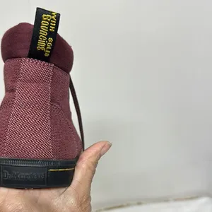 Dr. Martens Women's Shoes Red 7M Maegley Soft Wair Lace Up AW004 Boots thumbnail 5