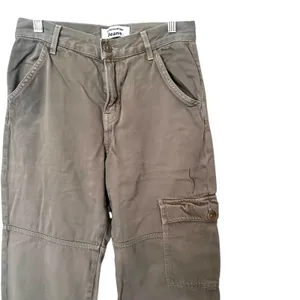 REFORMATION Utility‎ Straight Leg Cargo Pant Army 24 thumbnail 2
