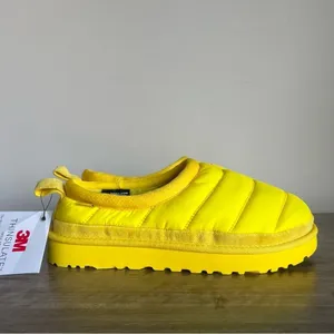 Ugg NEW Women's Tasman LTA Canary Yellow Puff Slippers Size 10 #094 thumbnail 2
