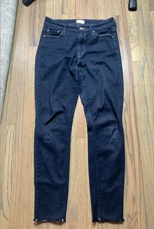 Mother looker ankle gray so good 28 thumbnail 1