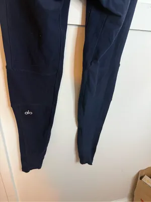 Alo Yoga Navy Blue High Waisted Leggings thumbnail 6