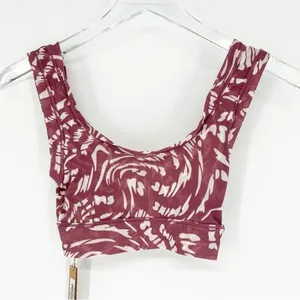 NWT SKIMS Sheer Mesh Logo‎ Bralette Women's Size XS Pink Loungewear thumbnail 2