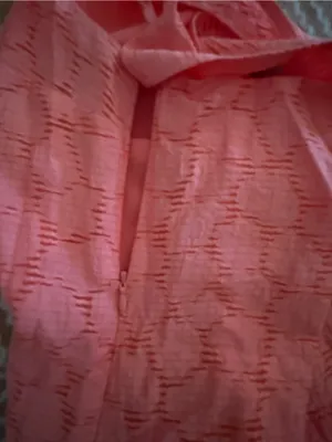 1. State Coral Pink Textured Slip Dress thumbnail 5