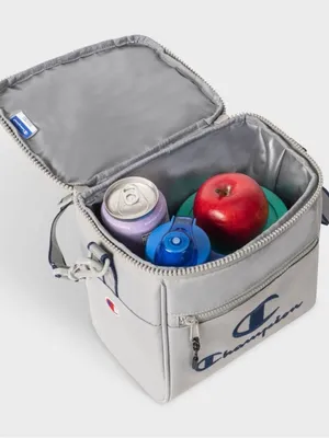 Champion Estate Insulated Cooler Kit Lunch Bag, Medium Gray, NWT thumbnail 6