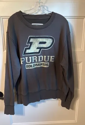 Purdue Boilermakers Sweatshirt colosseum athletics thumbnail 1