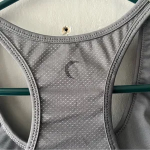 Zyia Active Grey Mesh Sports Bra Size Large thumbnail 5