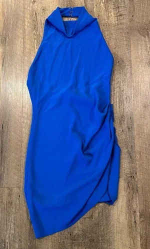 Amanda Uprichard Royal Blue Samba Dress thumbnail 2