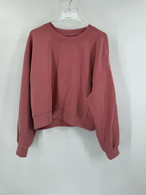 Lululemon Perfectly Oversized Cropped Crew *Softstreme size large thumbnail 2