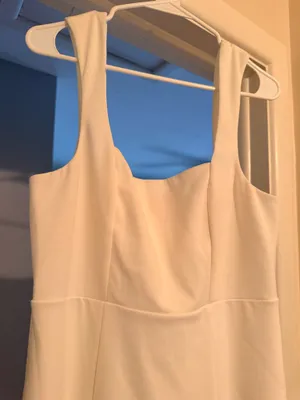 Show Me Your Mumu White Dress Midi thumbnail 3