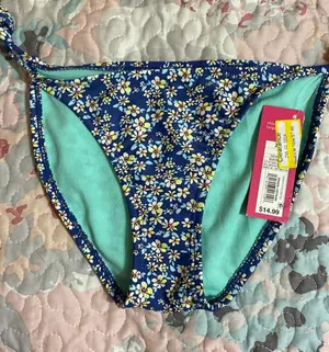 Xhilaration Swim Bikini Bottom, XS, New! thumbnail 1