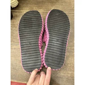 NWOB Free People Two Days in Ibiza Terry‎ Platfrom Slide Sandals Orchid size 9.5 thumbnail 6