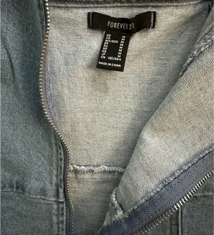 Forever 21 Denim Zip-Up Dress thumbnail 3