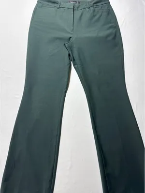White House | Black Market Dark Green Dress Pants - Size 10, Made in Jordan, Tailg thumbnail 1