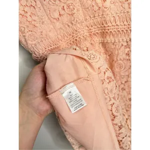 Francesca’s Mini‎ A-line Dress Floral Lace Sleeveless Size Medium thumbnail 5