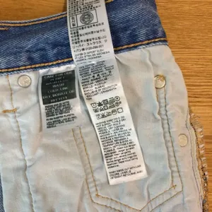 Levi’s 501 distressed Jean shorts button fly 29 medium wash thumbnail 8