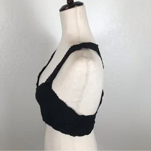 ‎Intimately Free People black racerback lace bralette S thumbnail 2