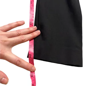 👖✨ Quince Ultra-Stretch‎ Ponte Mariner Pants XS Black Straight Leg ✨👖 thumbnail 6