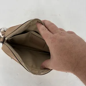 Coach Legacy Flight Bag Crossbody Tan Leather Chain Strap Tassel Purse thumbnail 10