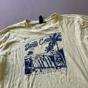 Beachy Santa Cruz Graphic Tee Yellow Size XXL thumbnail 5
