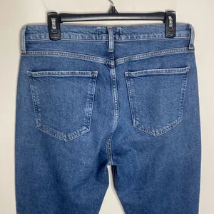 Agolde Nico High Rise Slim Fit Jeans distressed in Cycle wash size 29 thumbnail 5