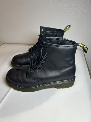Doc Dr Martens 14045 Vegan Felix Combat Lace Up Women's Size 4Boots thumbnail 6