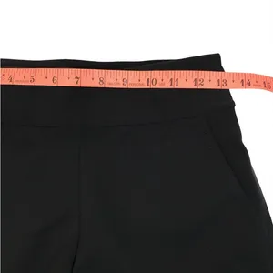 LULULEMON Shaped Away From The Body Solid Short 3" Women Sz 4 Black Athletic thumbnail 13