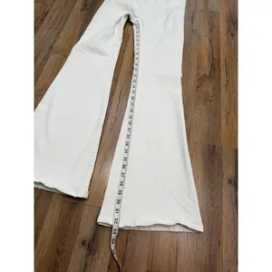 We‎ The Free White Flare Jeans High Rise Boho Stretch Size 28 thumbnail 10