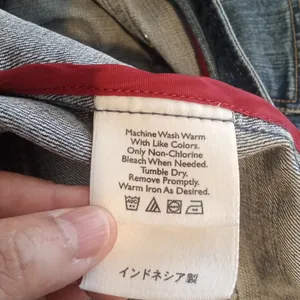 Eddie Bauer Jean Button Jacket Classic Vintage Trucker Look Womens Small thumbnail 5
