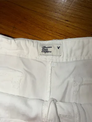American Eagle Outfitters White Cargo Pants thumbnail 5