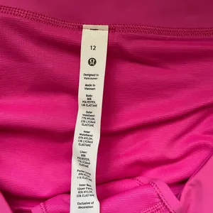 NWT Lululemon Speed Up Shorts LR 2.5” Lined Sonic Pink Size 12 thumbnail 11