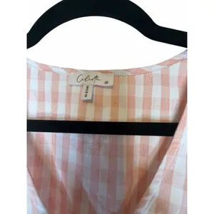 Calista Pink and White Gingham Dress - Size M thumbnail 14