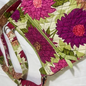 Vera Bradley Quilted Hipster Crossbody Bag - Hello Dolly Floral Pattern thumbnail 2