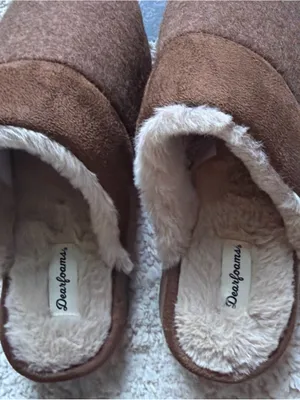 Dearfoams Cozy Comfort Women's Size S (7-8) Microsuede Moc Toe Scuff Slippers thumbnail 14