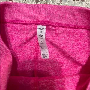 Alo yoga pink leggings small thumbnail 5