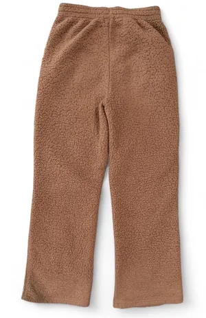 SKIMS Teddy Sherpa Wide Leg Lounge Track Pants Medium thumbnail 3