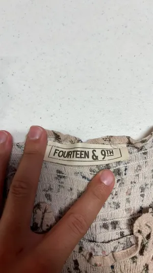 Fourteen & 9th Top Floral Tank thumbnail 2