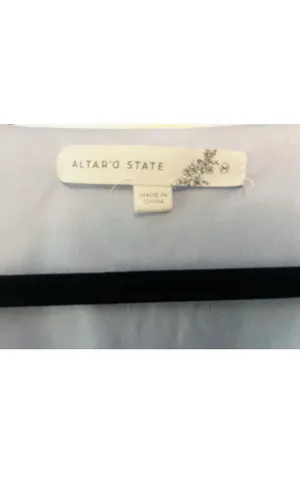 Altar'd State Long Sleeve Blue Blouse thumbnail 3