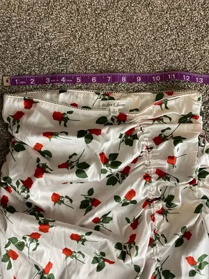 For Love & Lemons Love Song Satin Skirt Small thumbnail 3