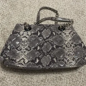 Kate Spade Maryanne Snakeskin Purse Shoulder Bag Quilted Preppy Y2K Glam thumbnail 3