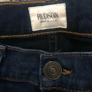 Hudson Hi Rise Blue Denim Skinny Stretch Ankle Jeans 25 thumbnail 4