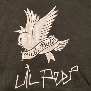 Unisex Lil Peep Hoodie Black Size XS NEW thumbnail 8