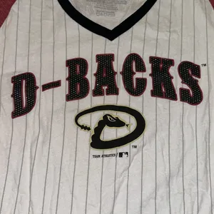 ARIZONA DIAMONDBACKS BASEBALL PIN STRIPE TEE thumbnail 3