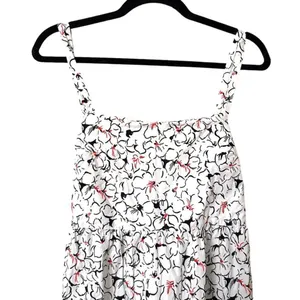 ZARA‎ Floral Bow Back Maxi Dress Sz XS thumbnail 5
