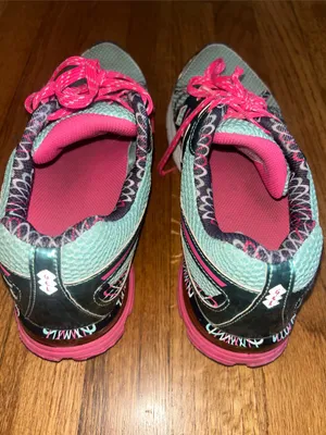 ASICS Gel-Preleus women's running shoes in the Ice Blue and Hot Pink size 11 thumbnail 5