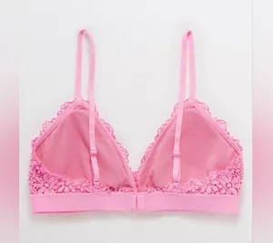 Aerie Ribbed Lace Padded Bralette Size S thumbnail 3