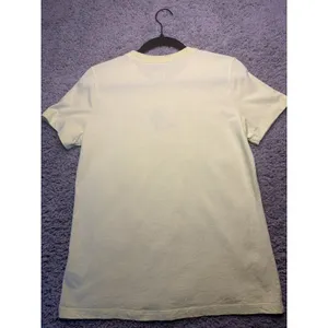 Nike Women's Embroidered Rainbow Pinwheel Logo T-Shirt Yellow Size M thumbnail 5