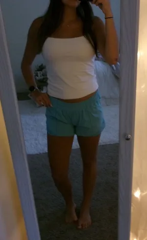 Lululemon Turquoise Hotty Hot High-Rise Shorts thumbnail 1