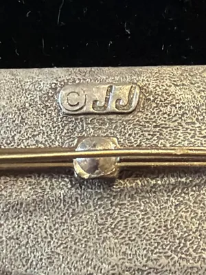 Vintage JJ Jonette Math Teacher Blackboard Pewter Tone Brooch Pin Dangle Charms thumbnail 6